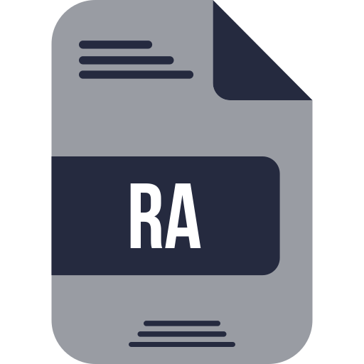 ra-datei Generic color fill icon