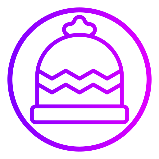 ビーニー帽 Generic gradient outline icon