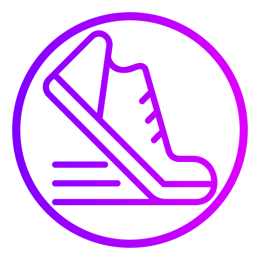 scarpa Generic gradient outline icona