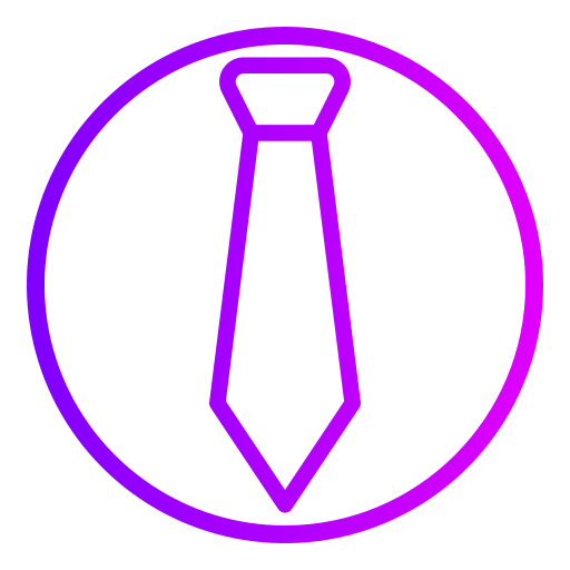 Tie Generic gradient outline icon