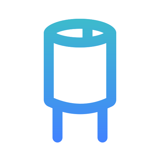 Capacitor Generic gradient outline icon