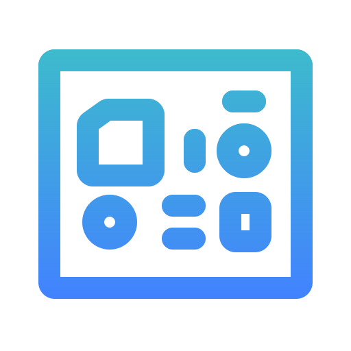 mainboard Generic gradient outline icon