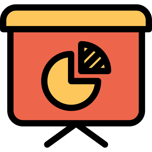 analityka Kiranshastry Lineal Color Orange ikona