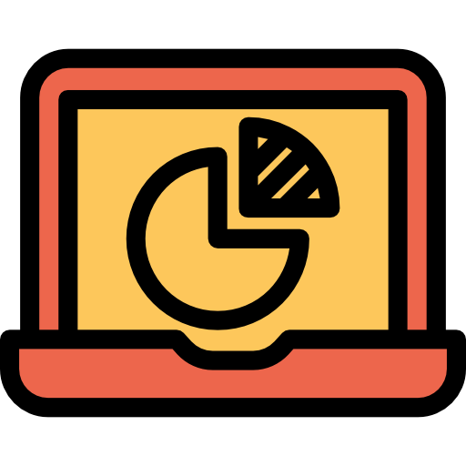 analytik Kiranshastry Lineal Color Orange icon