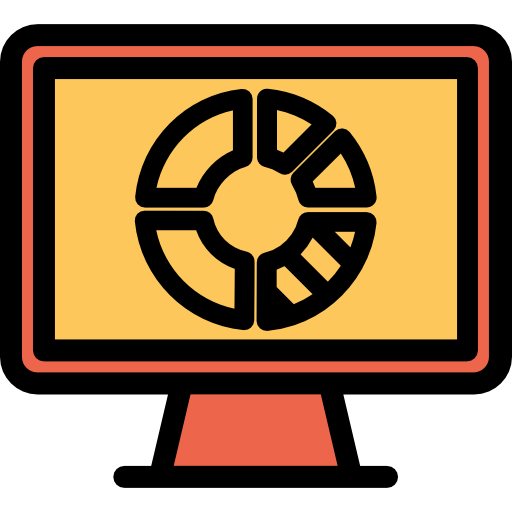Diagram Kiranshastry Lineal Color Orange icon