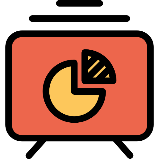 analityka Kiranshastry Lineal Color Orange ikona