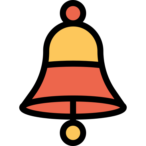 notificación Kiranshastry Lineal Color Orange icono