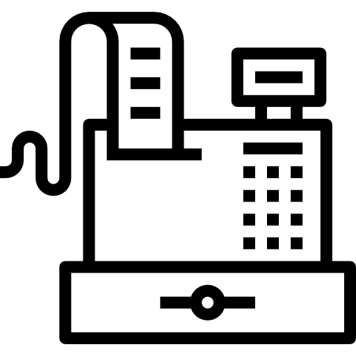금전 등록기 PongsakornRed Lineal icon