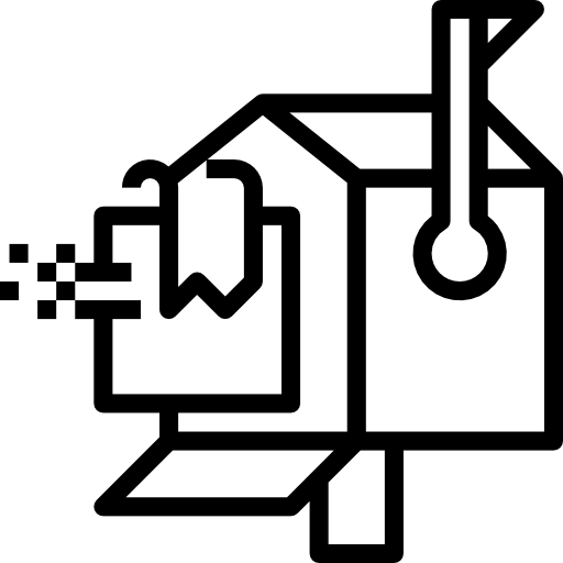 ポストボックス PongsakornRed Lineal icon
