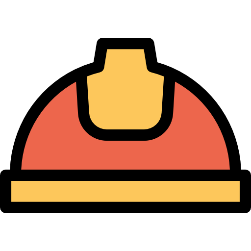 casque Kiranshastry Lineal Color Orange Icône