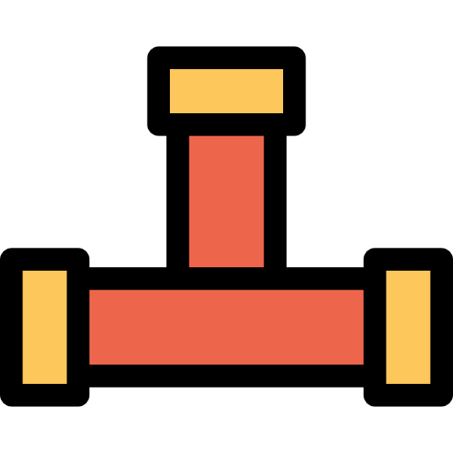 パイプ Kiranshastry Lineal Color Orange icon