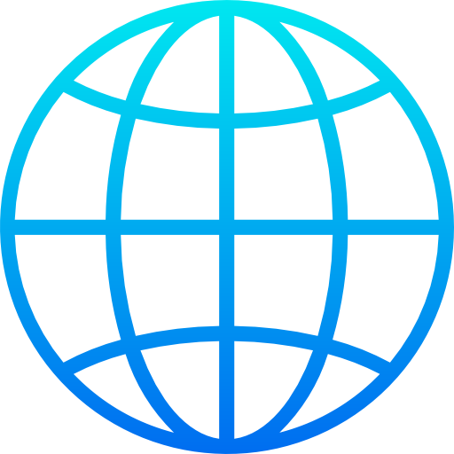 Global srip Gradient icon