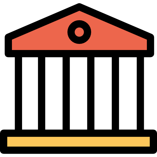 Ратуша Kiranshastry Lineal Color Orange иконка