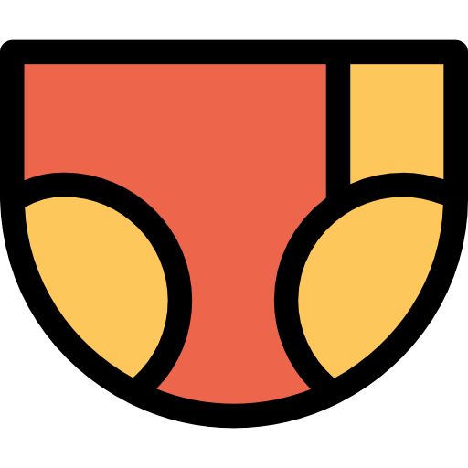 pañal Kiranshastry Lineal Color Orange icono