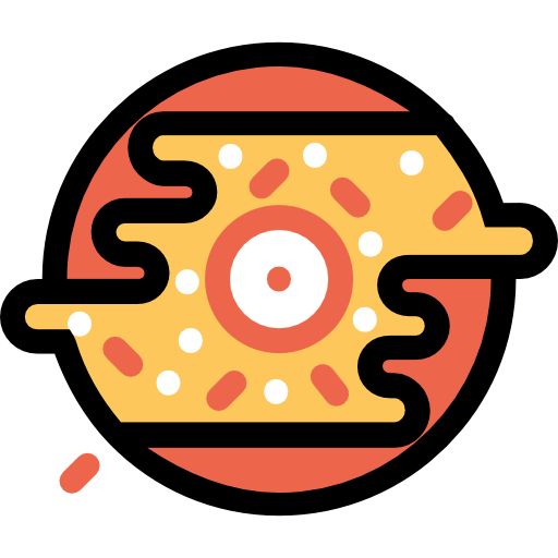 Пончик Kiranshastry Lineal Color иконка