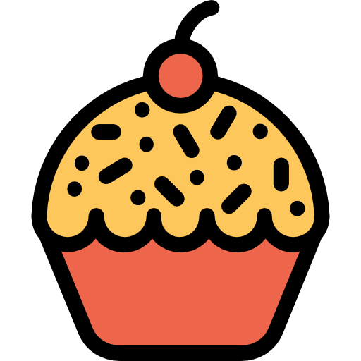 muffinka Kiranshastry Lineal Color ikona