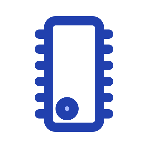 mikrocontroller Generic color lineal-color icon