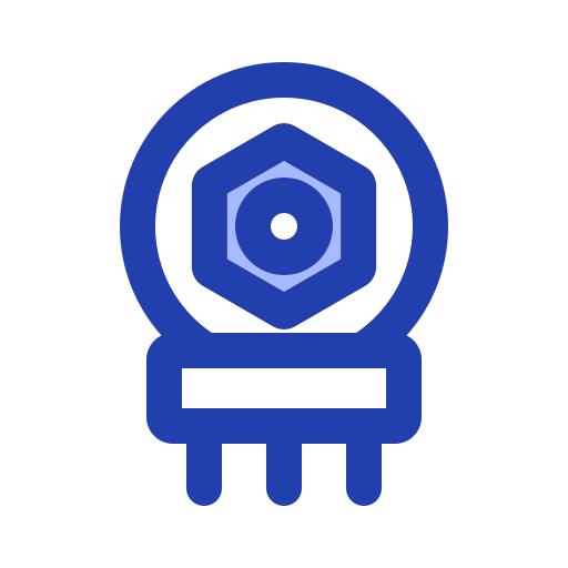 Resistor Generic color lineal-color icon