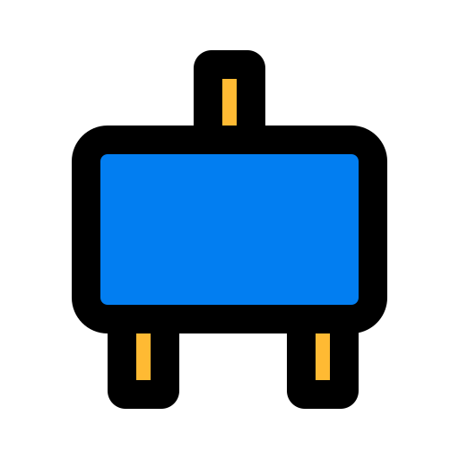 트랜지스터 Generic color lineal-color icon