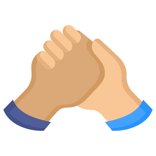 Arm wrestling Generic color fill icon