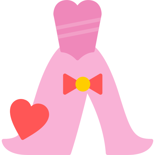 vestido de novia Generic color fill icono