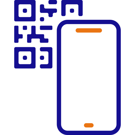 Сканирование qr-кода Generic color outline иконка