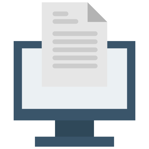 computadora Generic color fill icono