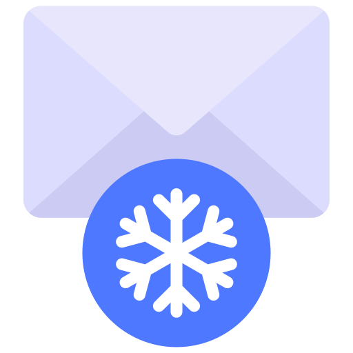 Email Juicy Fish Flat icon