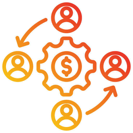 economía Generic gradient outline icono