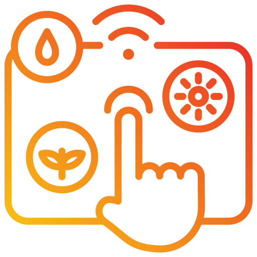 Permaculture Generic gradient outline icon