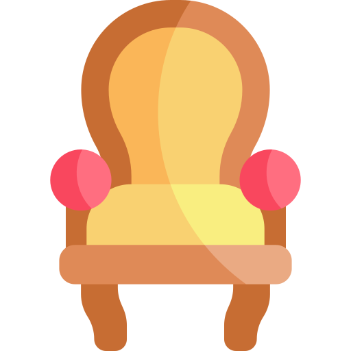 Кресло Kawaii Flat иконка