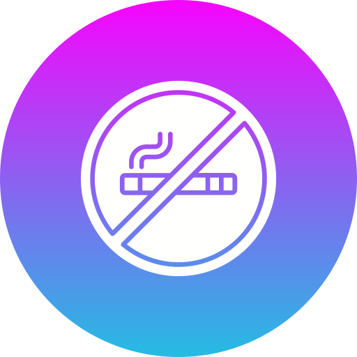 No smoking Generic gradient fill icon