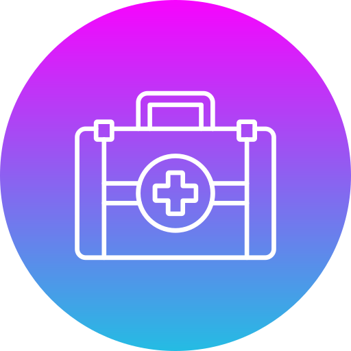 kit de primeros auxilios Generic gradient fill icono