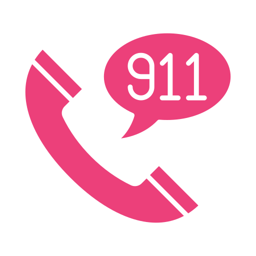 911 звонок Generic color fill иконка