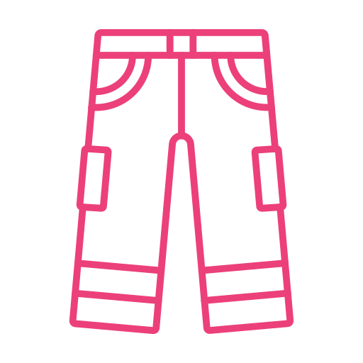 pantalones Generic color outline icono