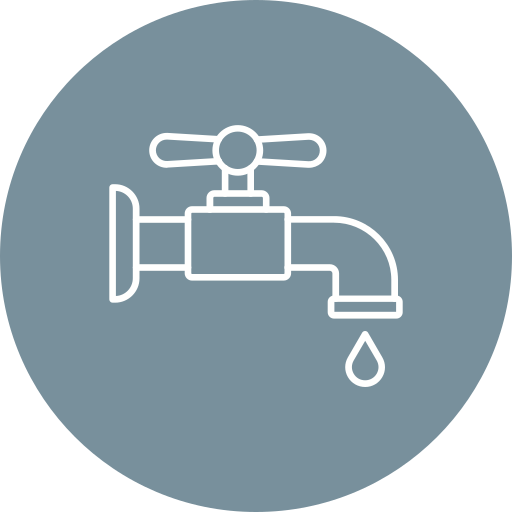 Faucet Generic color fill icon