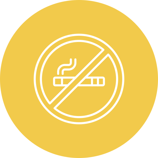 vietato fumare Generic color fill icona