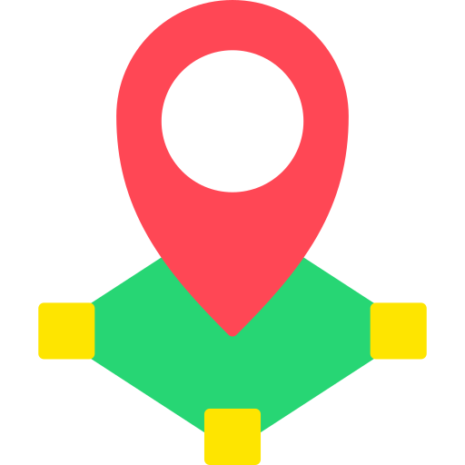 Location Generic color fill icon