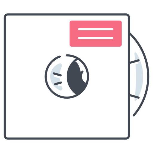 cd Generic color fill icon