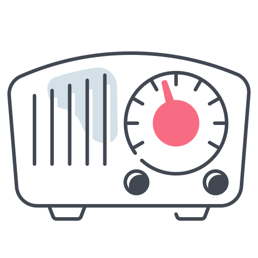 radio Generic color fill icono