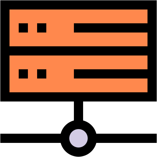 servidor Generic color lineal-color Ícone