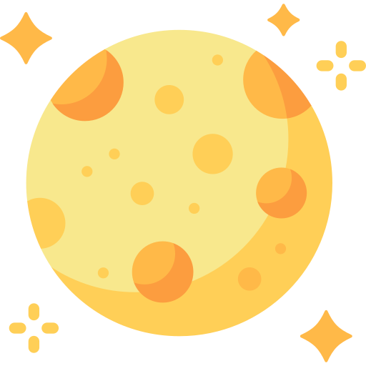 luna llena Special Flat icono