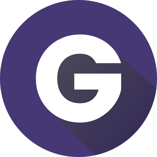 Letter g Generic gradient fill icon