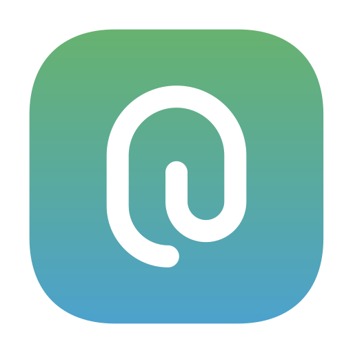 Paperclip Generic gradient fill icon