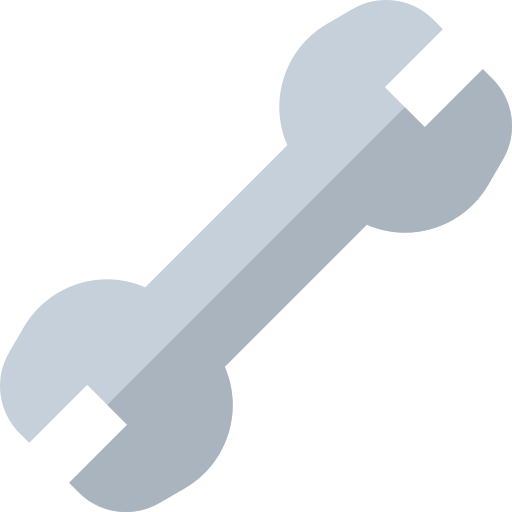 llave inglesa Basic Straight Flat icono
