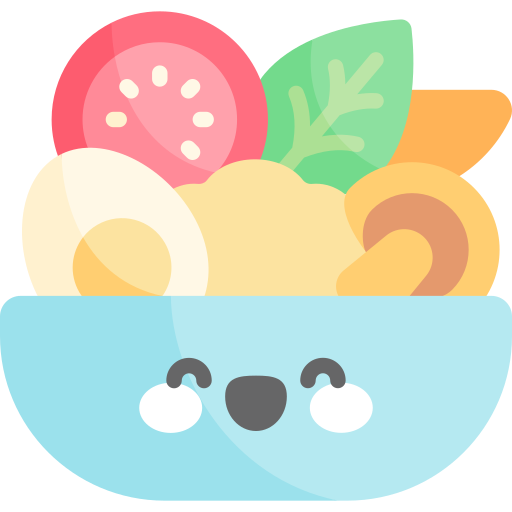 Healthy Food Kawaii Flat icon