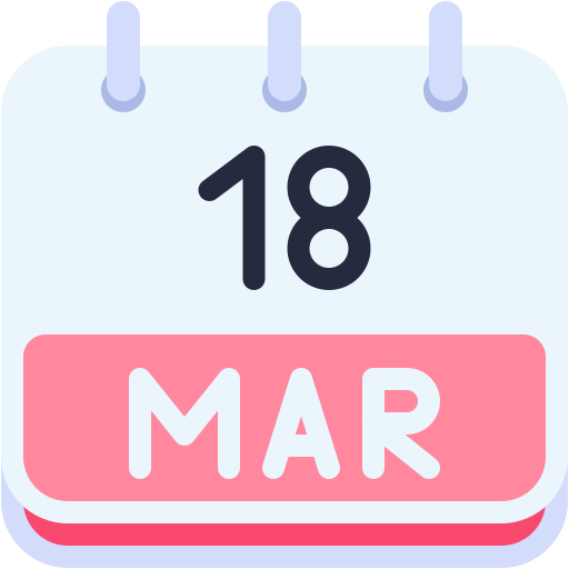 kalender datum Generic color fill icoon