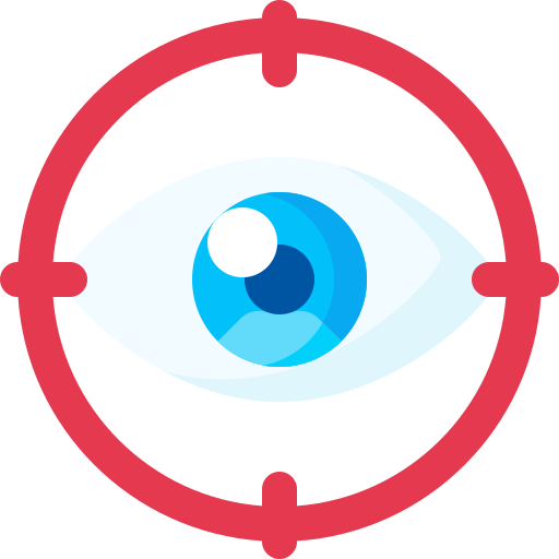 Eye tracking Special Flat icon