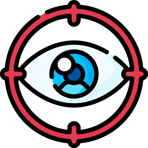 Eye tracking Special Lineal color icon