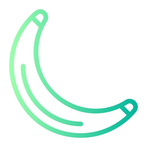 banane Generic gradient outline icon
